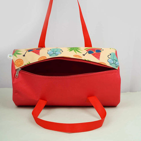 Personalised Ice Carme Printed Kids Swimming Duffle Bag