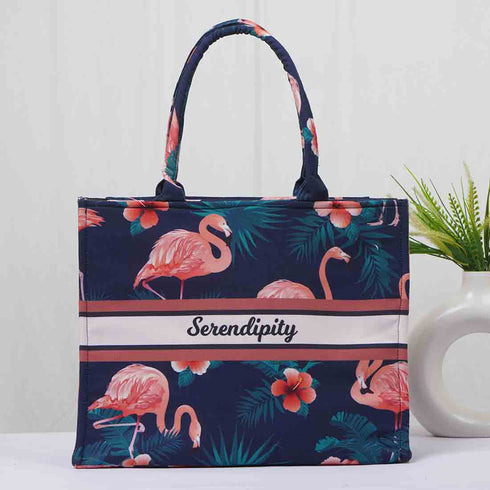Flamingo Personalised Pink Leopard Combo Gift Set - Uncommongifts.in