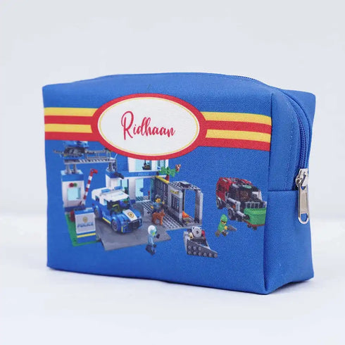 Personalised Car Printed Kids Box Pouch