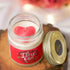 Personalised Candle For Valentine's Day