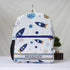 Personalised Space Printed Kids Bagpack Combo Gift Set