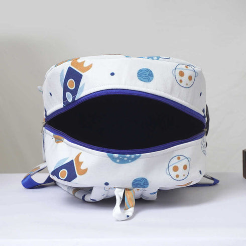 Personalised Space Printed Kids Bagpack Combo Gift Set