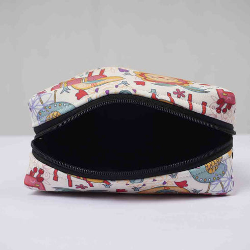 Personalised Elephant Printed Box Pouch