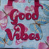 Customized Butterfly Printed Canvas Laptop Bag
