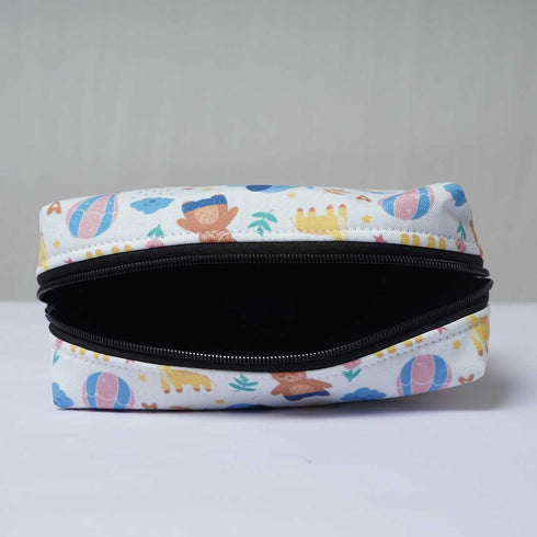 Personalised Elephant Printed Box Pouch