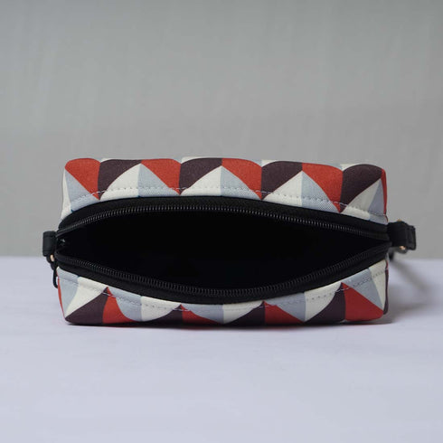 Personalised Geometric Printed Sling Bag