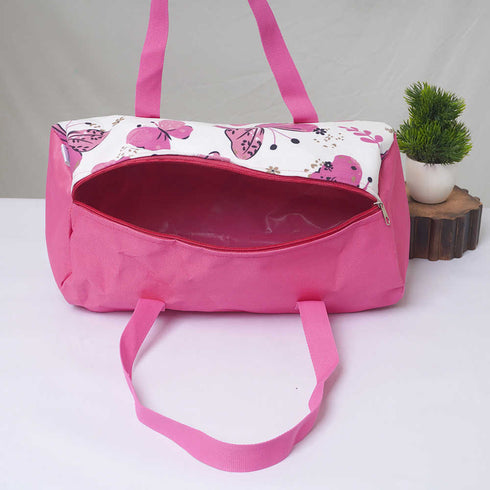 Personalised Butterflies Printed Kids Swimming Duffle Bag