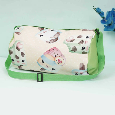 Personalized Ice Cream Printed Sling Duffle Bag for Kids