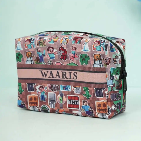 Personalized Printed Box Pouch for Kids