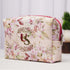 Personalised Floral Printed Box Pouch