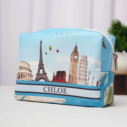 Personalised Air Balloon Printed Box Pouch