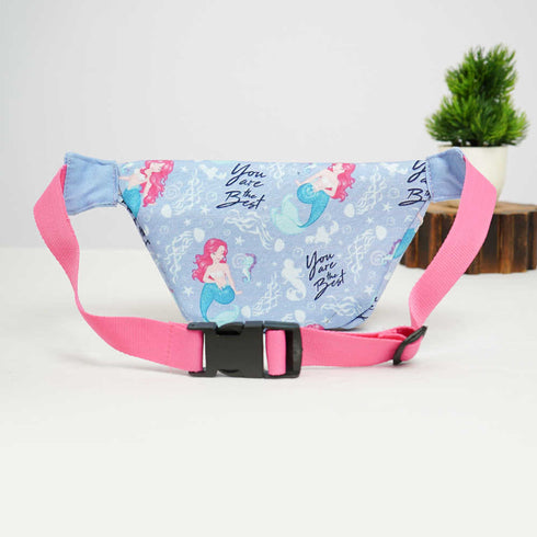 Personalised Mermaid Printed Kids Waist Pouch