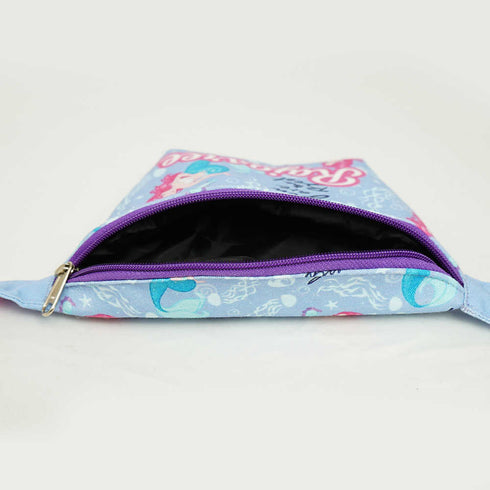 Personalised Mermaid Printed Kids Waist Pouch