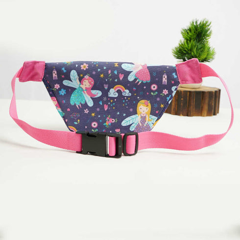 Personalised Fairy Printed Kids Waist Pouch