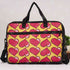 Hearts Printed Canvas Laptop Bag - 15.6 inch