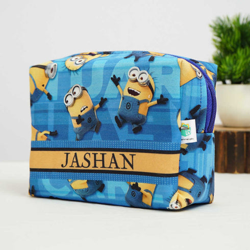 Personalised Cartoon Printed Kids Box Pouch
