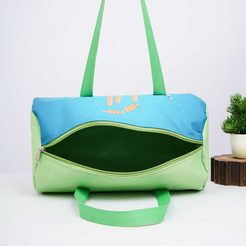 Personalised Cricket Printed Kids Duffle Bag & Box Pouch Gift Combo