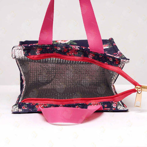 Personalised Floral Printed Snack Bag