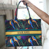 Bird on Tree Printed Customised Box Tote Bag - Uncommongifts.in
