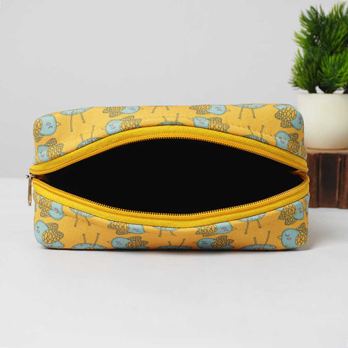 Personalised Birds Printed Box Pouch