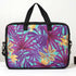 Purple Leaf's Printed Canvas Laptop Bag - 15.6 inch