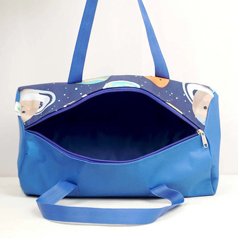 Personalised Space Printed Swimming Duffle Bag for Kids