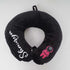 Personalised Printed Kids Neck Pillow - Black