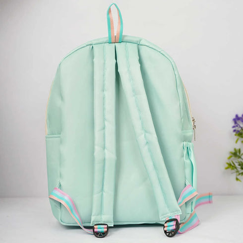 Personalized Kids Backpack with Patch and Initial Letter