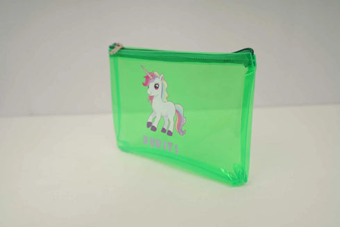 Personalized Jelly Travel Pouch for Kids - Dark Green