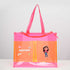 Personalised Kids Jelly Tote Bag - Pink