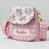 Personalised Cute Cat Printed Sling Bag for Kids