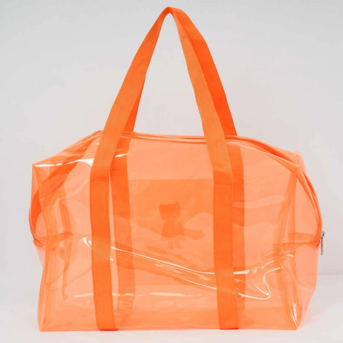 Personalised Kids Swimming Jelly Duffle Bag - Orange