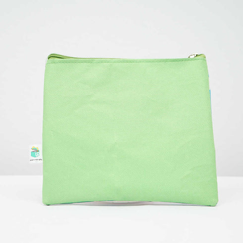 Personalized Cartoon Printed Kids Duffle Bag & Pouch Gift Combo