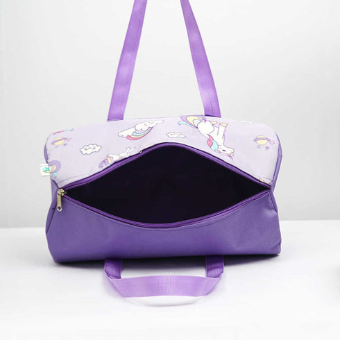 Personalized Unicorn Printed Kids Duffle Bag & Pouch Gift Comb