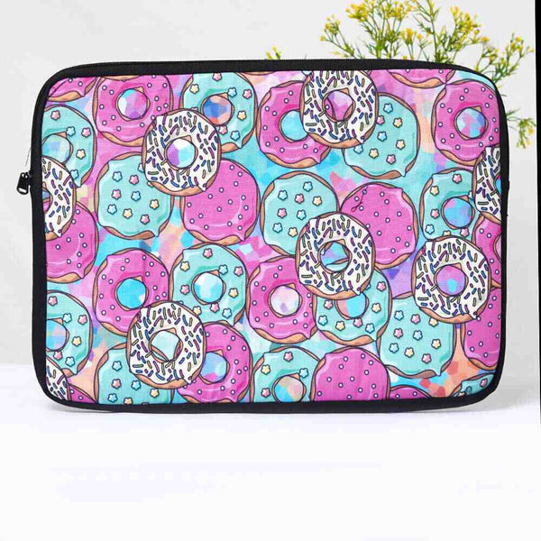 Donut Printed Laptop Sleeve/Cover 15 inch