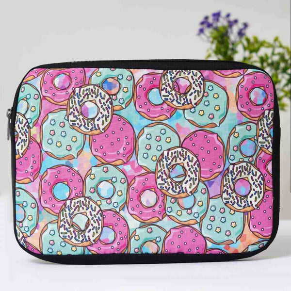 Donuts Printed Laptop Sleeve/Cover 11 inch