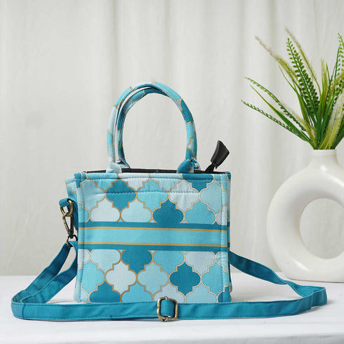Ethnic Motifs Printed Sling Bag - Uncommongifts.in