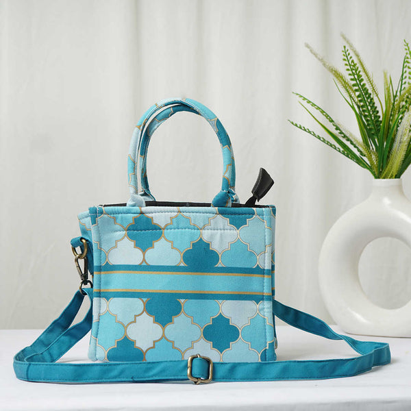 Ethnic Motifs Printed Sling Bag - Uncommongifts.in