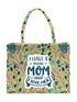 Mother's Day Personalized Leaf's Printed Box Bag