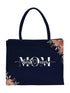 Mother's Day Personalized Blue Printed Box Bag