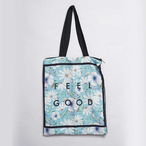 Feel Good Printed Tote Bag