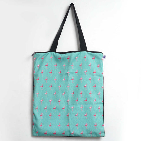 Flamingo Printed Tote Bag