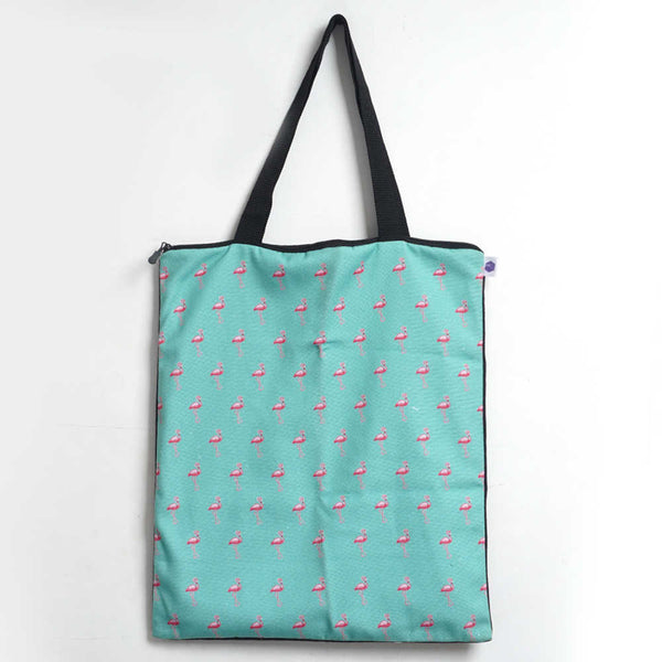 Flamingo Printed Tote Bag