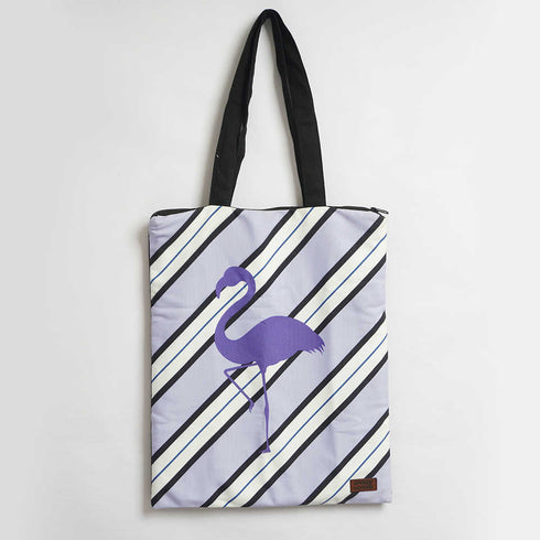 Flamingo Printed Tote Bag