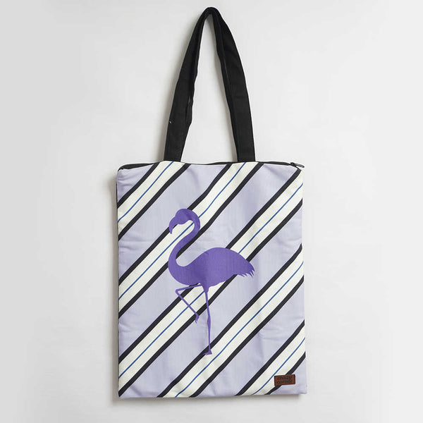 Flamingo Printed Tote Bag