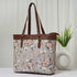 Floral Printed Canvas Shoulder Bag Handbag - Uncommongifts.in