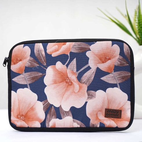 Floral Printed Laptop Sleeve/Cover 11 inch