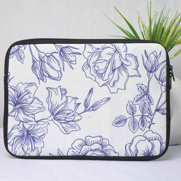 Floral Printed Laptop Sleeve/Cover 13 inch