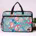 Floral Printed Canvas Laptop Bag - 15.6 inch