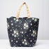 Floral Printed Canvas Lunch Bag With Handle